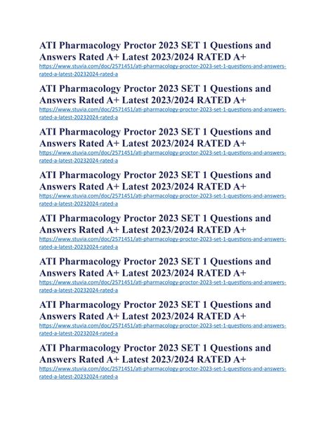 ati pharm levels|ati assessment levels.